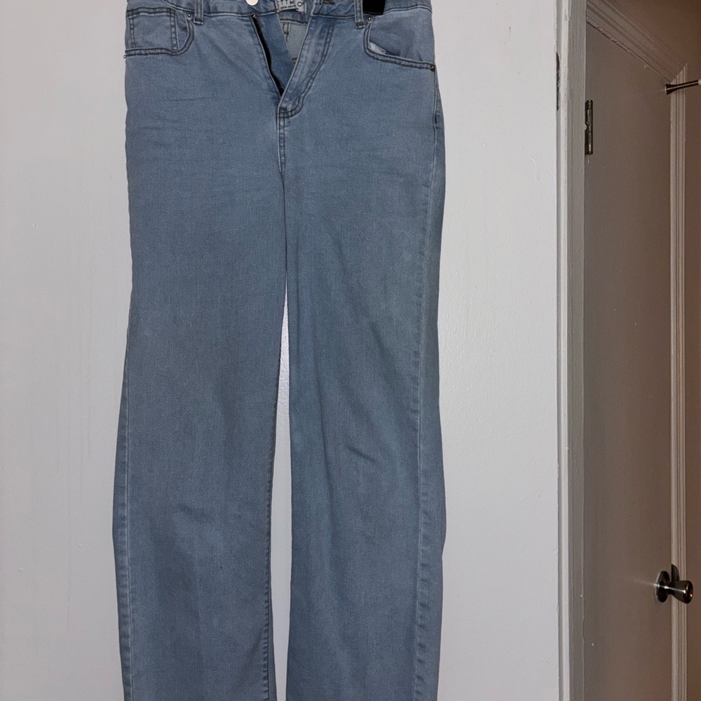 Classic Blue Women's Straight Leg Jeans